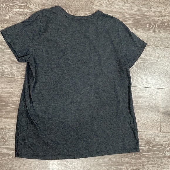 🌸 Sonoma Crewneck Short Sleeve Top Gray with Alpaca L - Picture 8 of 8